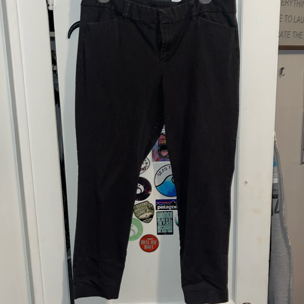 Grey ankle pixie pants